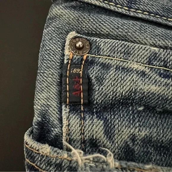 Abercrombie & Fitch Men’s ‘Remsen’ Low Rise Straight Leg Jeans 31x32 - Picture 9 of 14